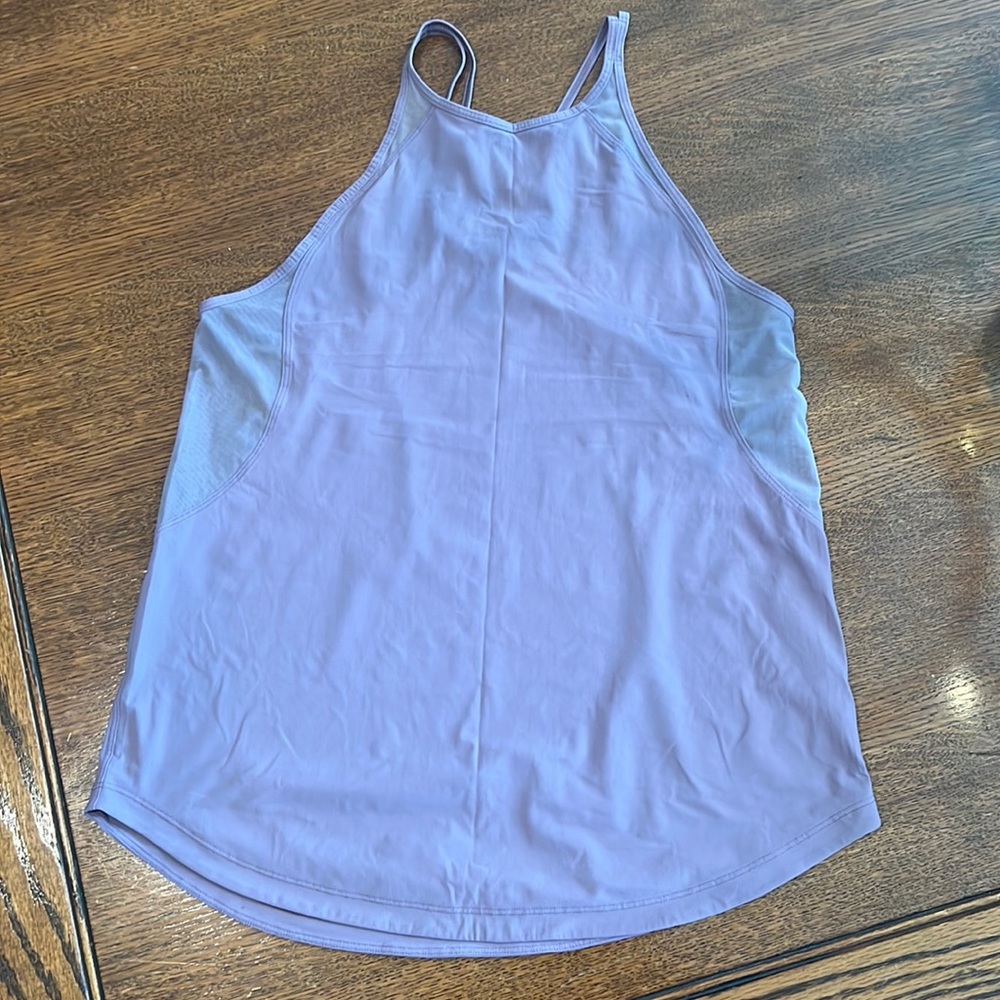 Lululemon loose fit mesh insets tank top.